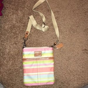 Coach cross body bag